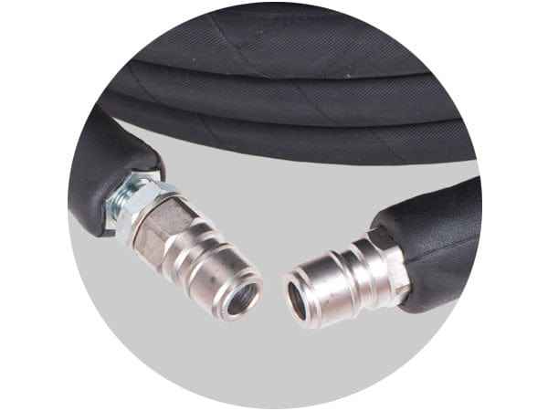 3/8" ARS350 QR High Pressure 2 Wire Rubber Hose - 50 Meter Pressure Washer Hose - Commercial Cleaning Machines Ltd