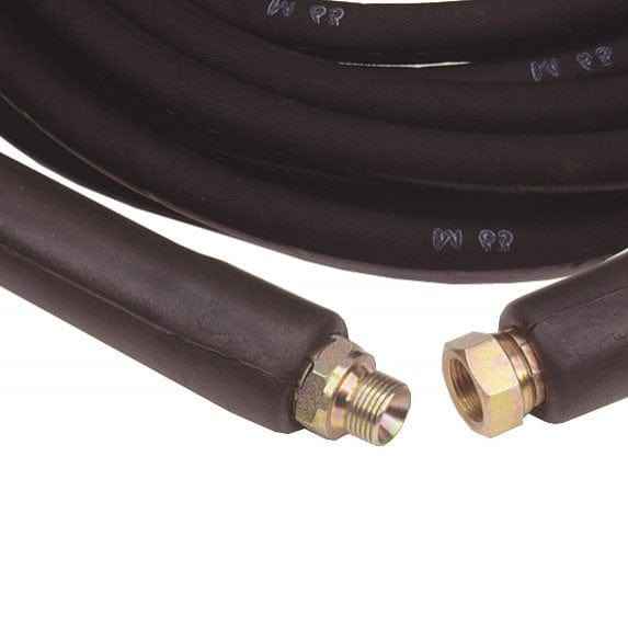 3/8" BSP High Pressure 1 Wire Rubber Hose - 10 Meter Pressure Washer Hose - Commercial Cleaning Machines Ltd