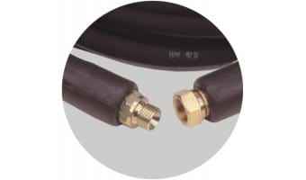 3/8" BSPF & BSPM High Pressure 2 Wire Rubber Hose - 400Bar - 30 Meter Pressure Washer Hose - Commercial Cleaning Machines Ltd
