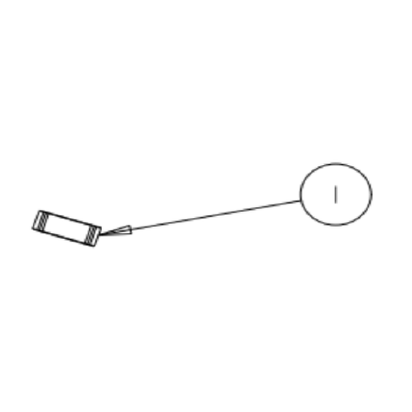 Truvox 02-3381-0500 hose clip - parts diagram, reference 1