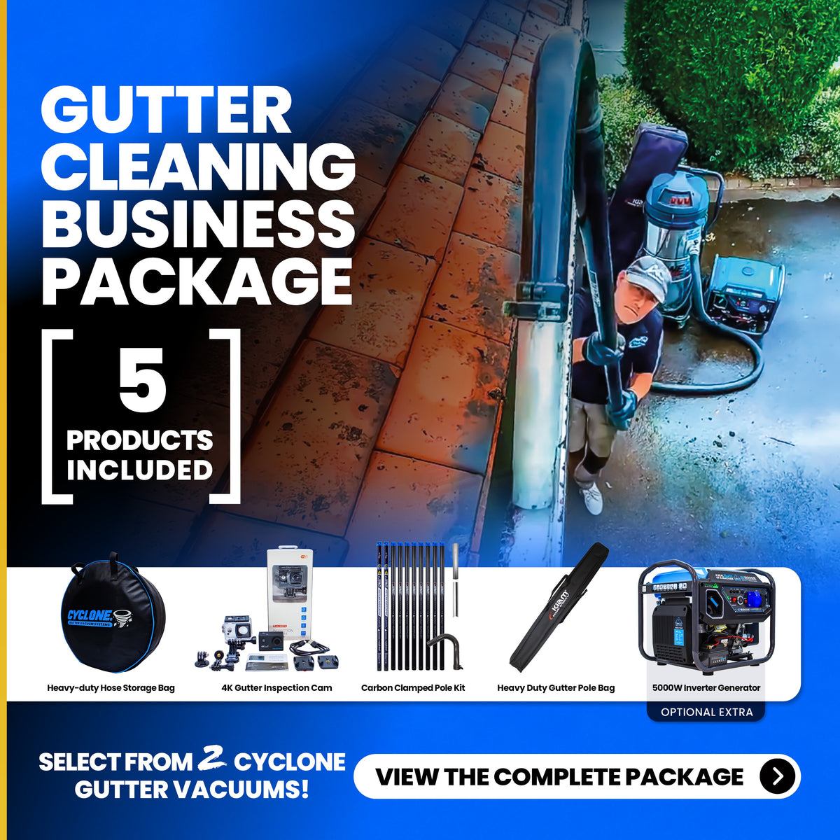 Gold Gutter Cleaning Business Package