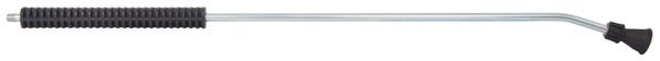 900mm Bent Lance - Zinc Plated, Screw On Nozzle Protector 1/4" BSPM