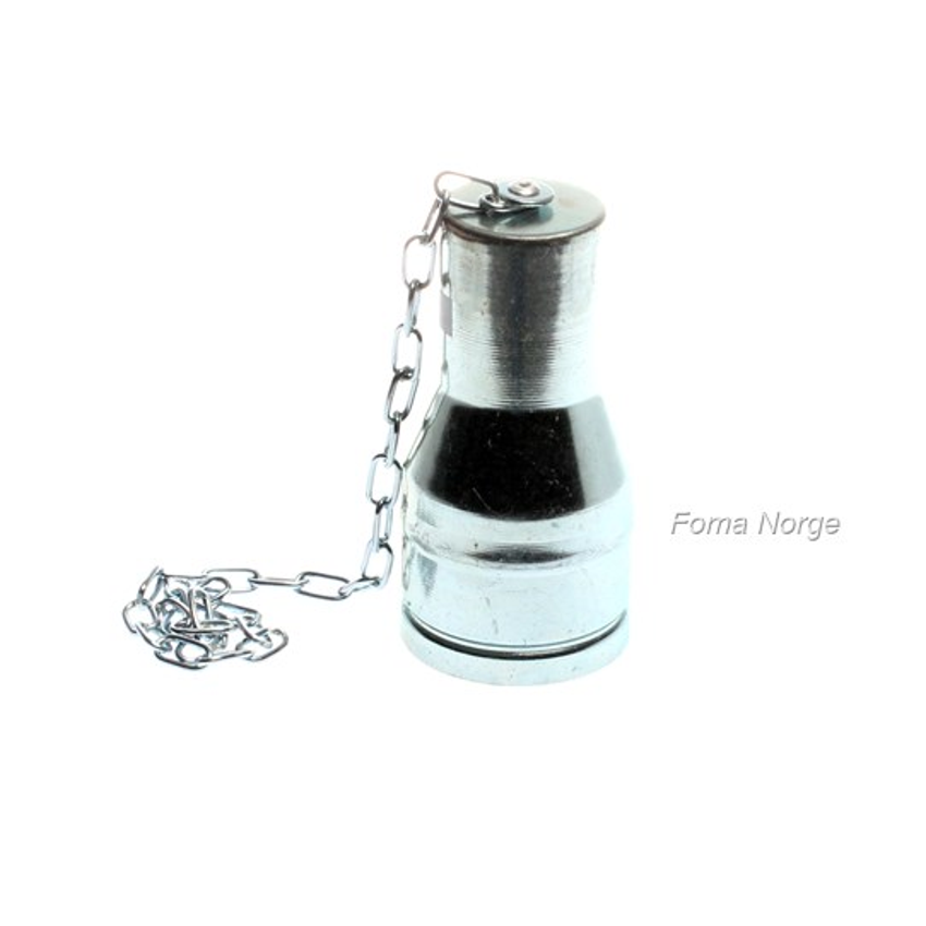 IPC PMVR06188 70mm inlet cap with retaining chain — manufacturer product photograph