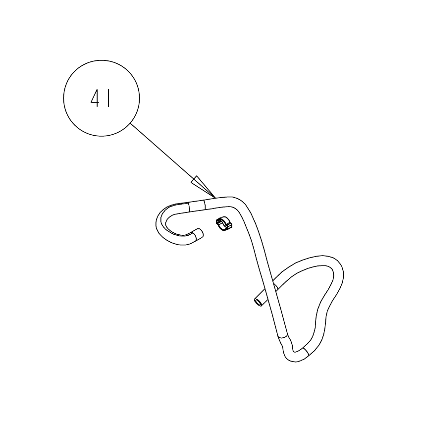 Truvox 03-6044-0000 sprayjet hose - parts diagram