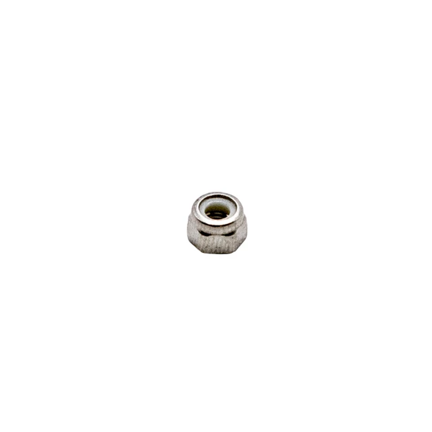 Genuine IPC Nut M 3 Self-Black DIN 985 Inx.A2