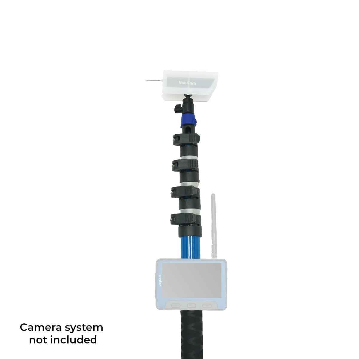 SkyVac skyPole Telescopic Inspection Pole with Camera Mount