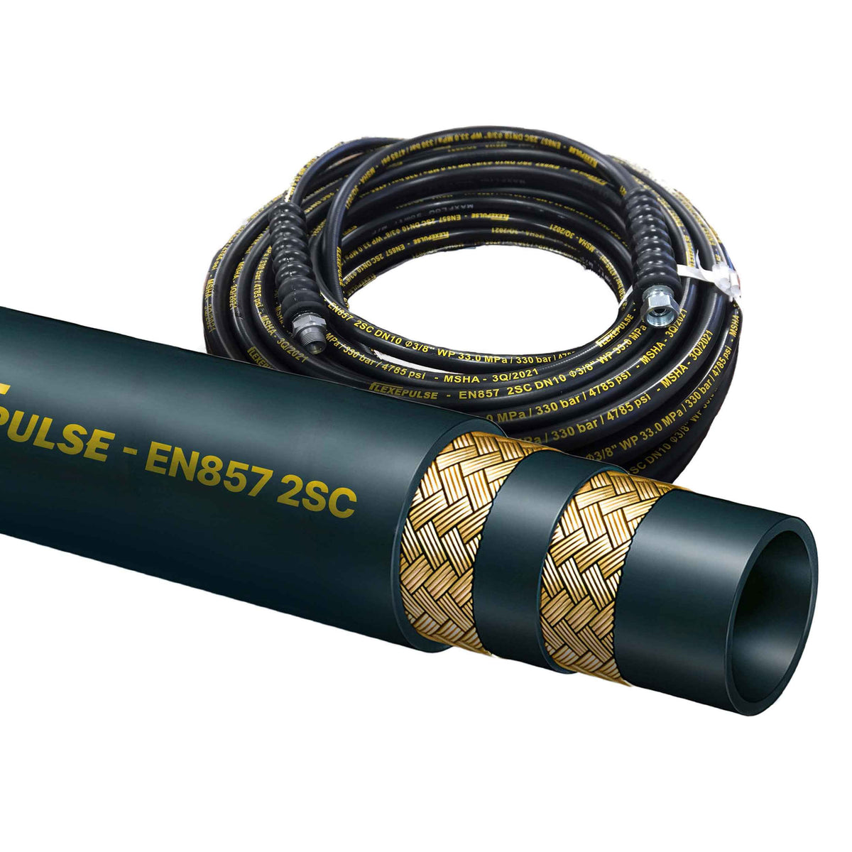 20 Metre 3/8" Flexepulse Hose (3/8" Male - 3/8" Female Ends)