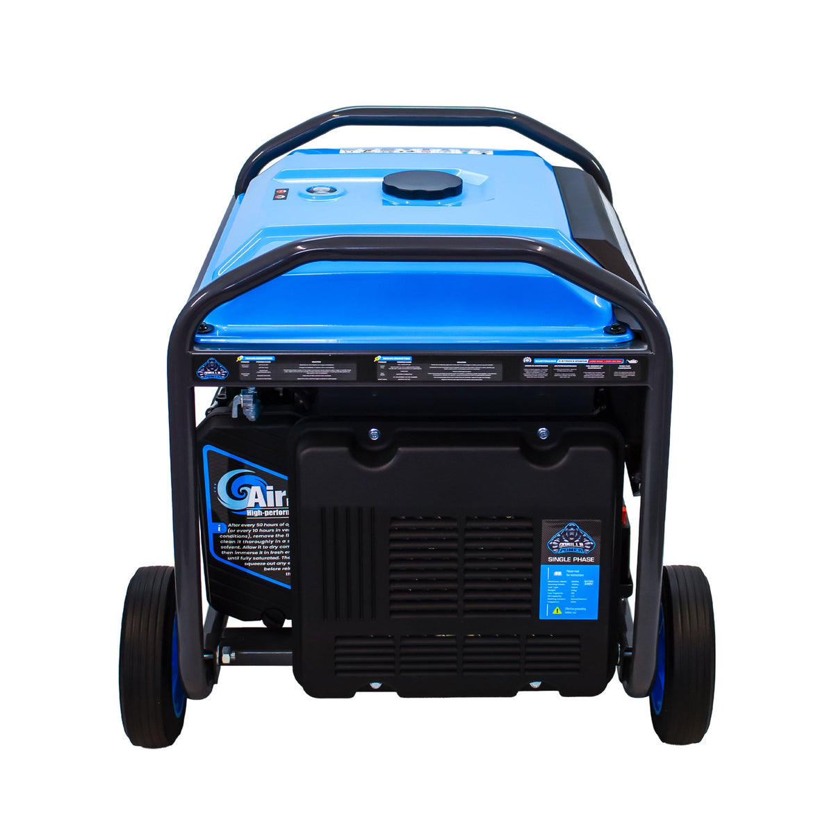 Equip2clean Gorilla Power 8000W Inverter Open Frame Generator with Electric Start - GP8000iE – High Performance & Fuel Efficient