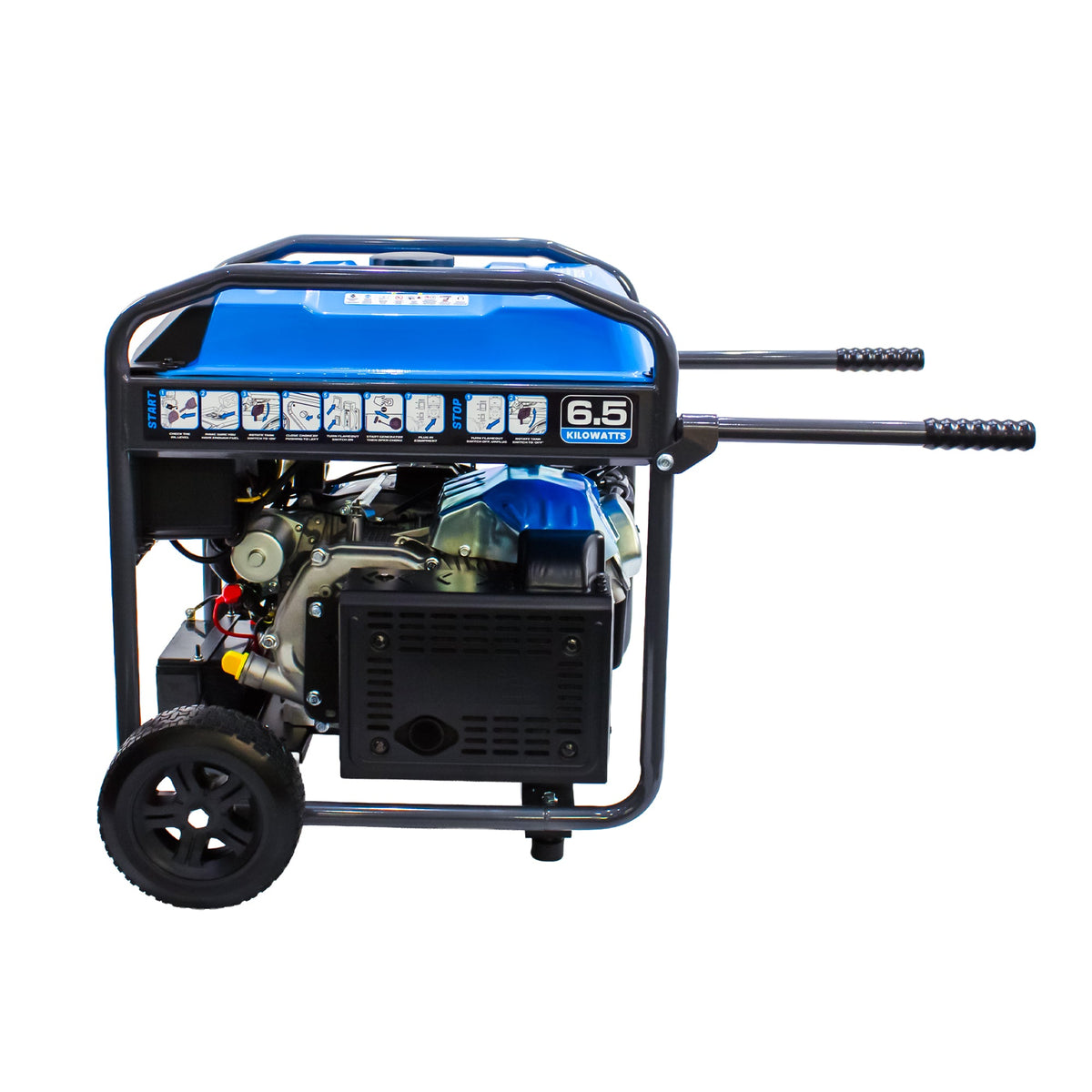Equip2clean Gorilla Power 6500W Inverter Open Frame Generator with Electric Start - GP6500iE – High Performance & Fuel Efficient