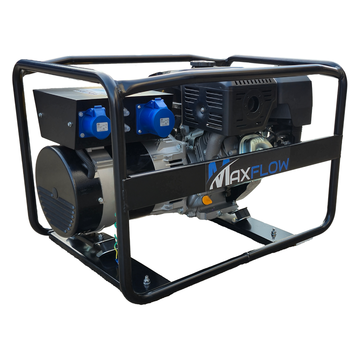 Maxflow Industrial AVR Petrol Generator – Loncin G340 Engine 5.5 kVA Large Frame