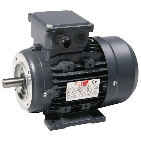 TEC 2.2KW, 3HP SOLID SHAFT MOTOR 100L FRAME CAP/CAP
