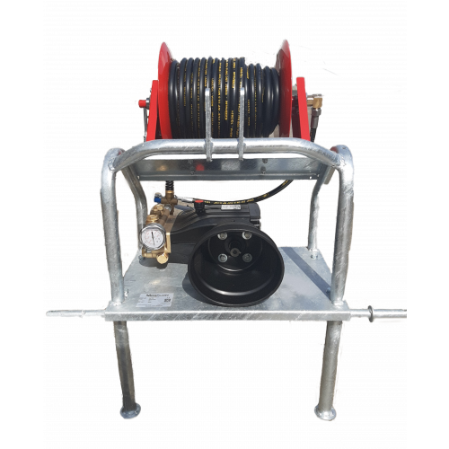 Maxflow Industrial PTO Pressure Washer - 25 LPM 250 Bar Hawk Pump + 30M Reel