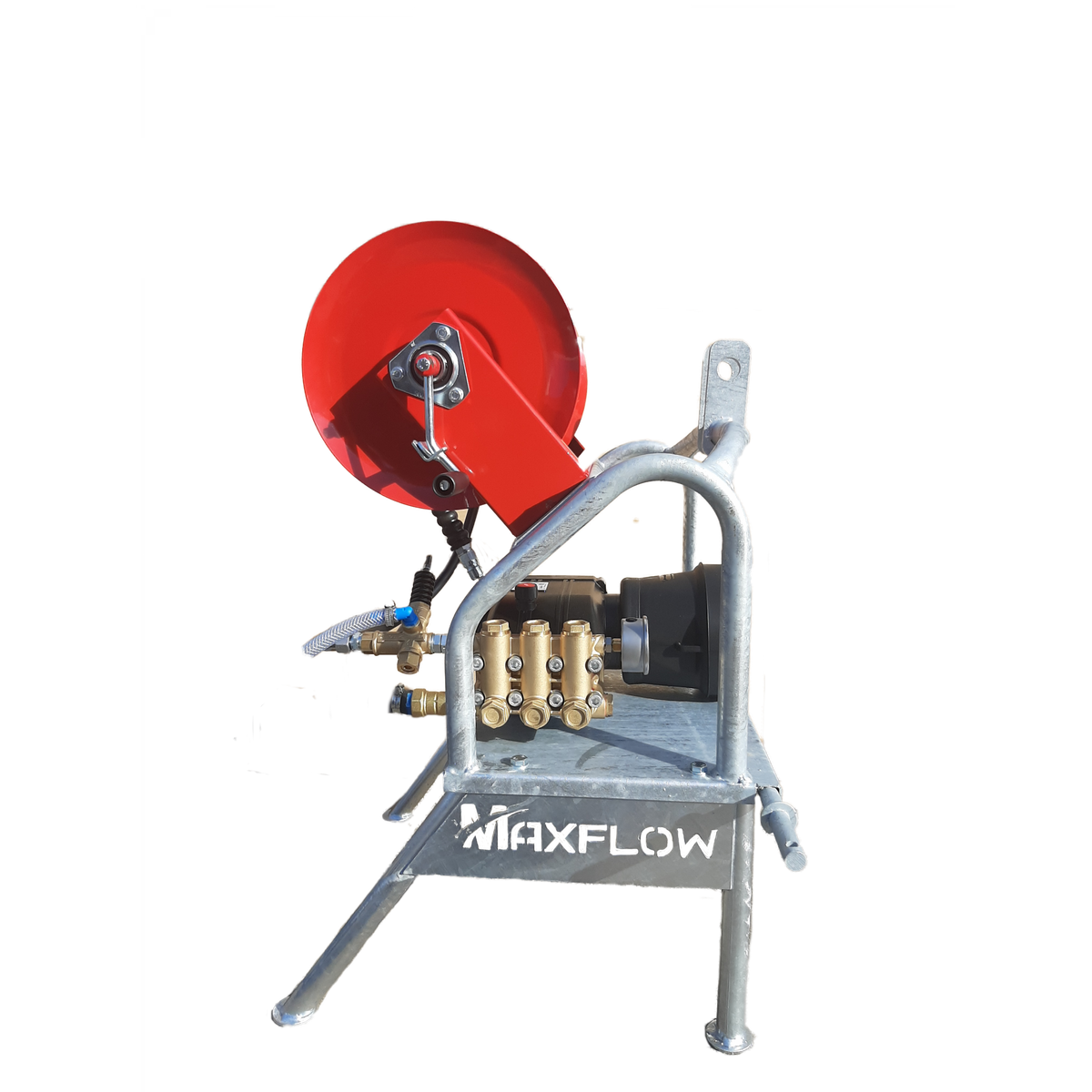 Maxflow Industrial PTO Pressure Washer - 30 LPM 200 Bar Hawk Pump + 30M Reel