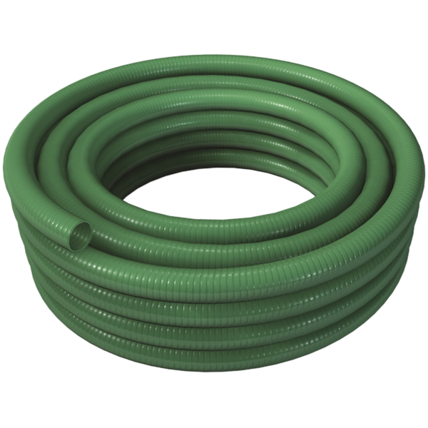 4" Spiral PVC Suction Hose Per Mt (GREEN)