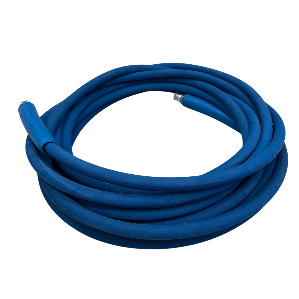Astrox 3/8" BSP 1 Wire High Pressure Blue Non Marking Hose - 250bar Rated - Commercial Cleaning Machines Ltd