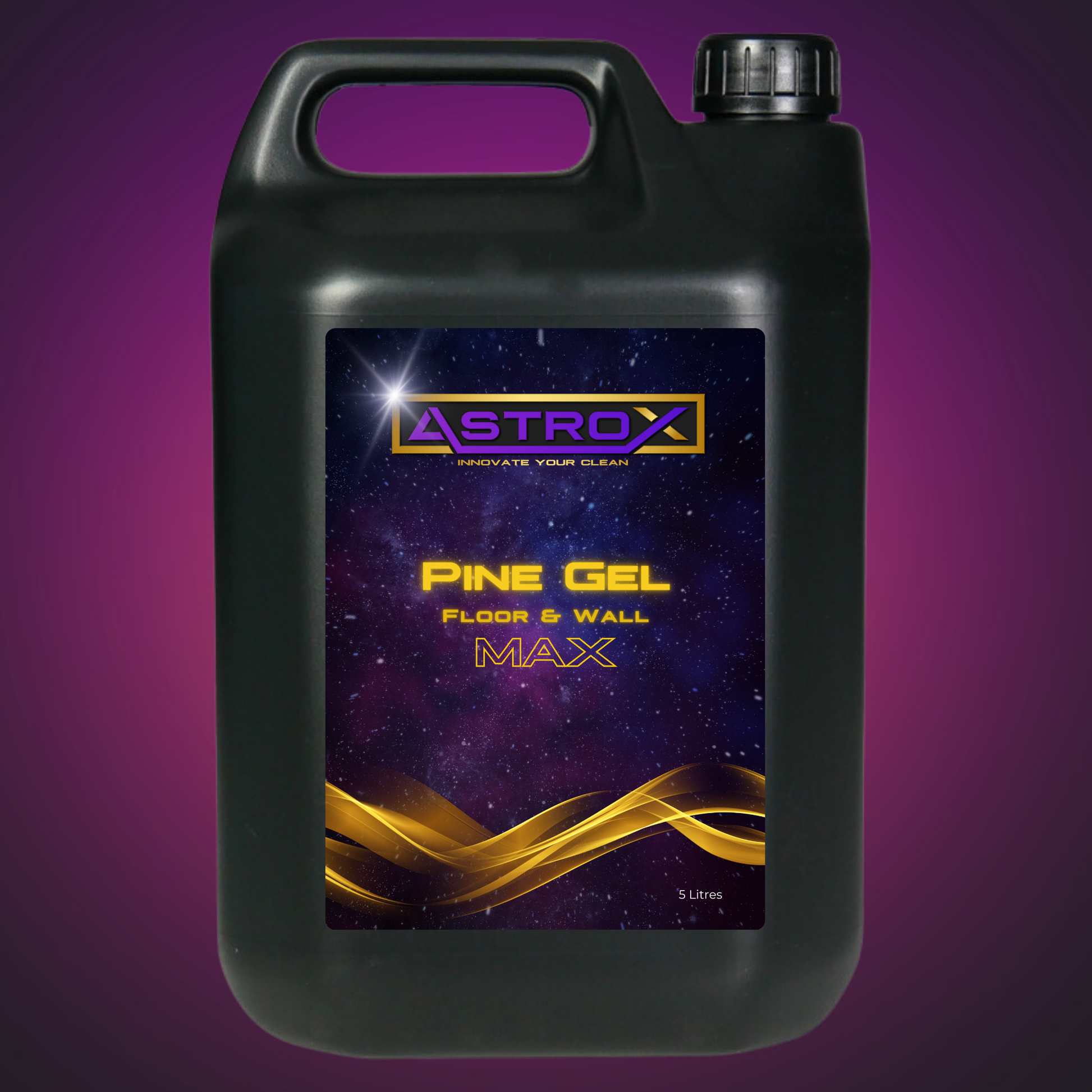 Astrox Pine Gel MAX - 5 Litres - Floor & Wall Gel - Cleaning Chemicals