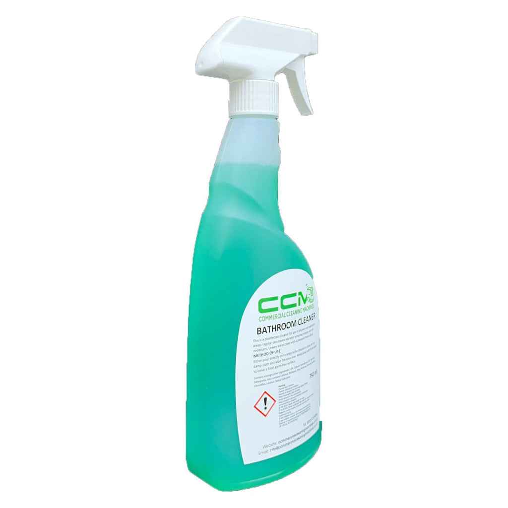 CCM Bathroom Cleaner 750ml - Disinfectant Cleaner With Fresh Pleasant Odour - Commercial Cleaning Machines Ltd
