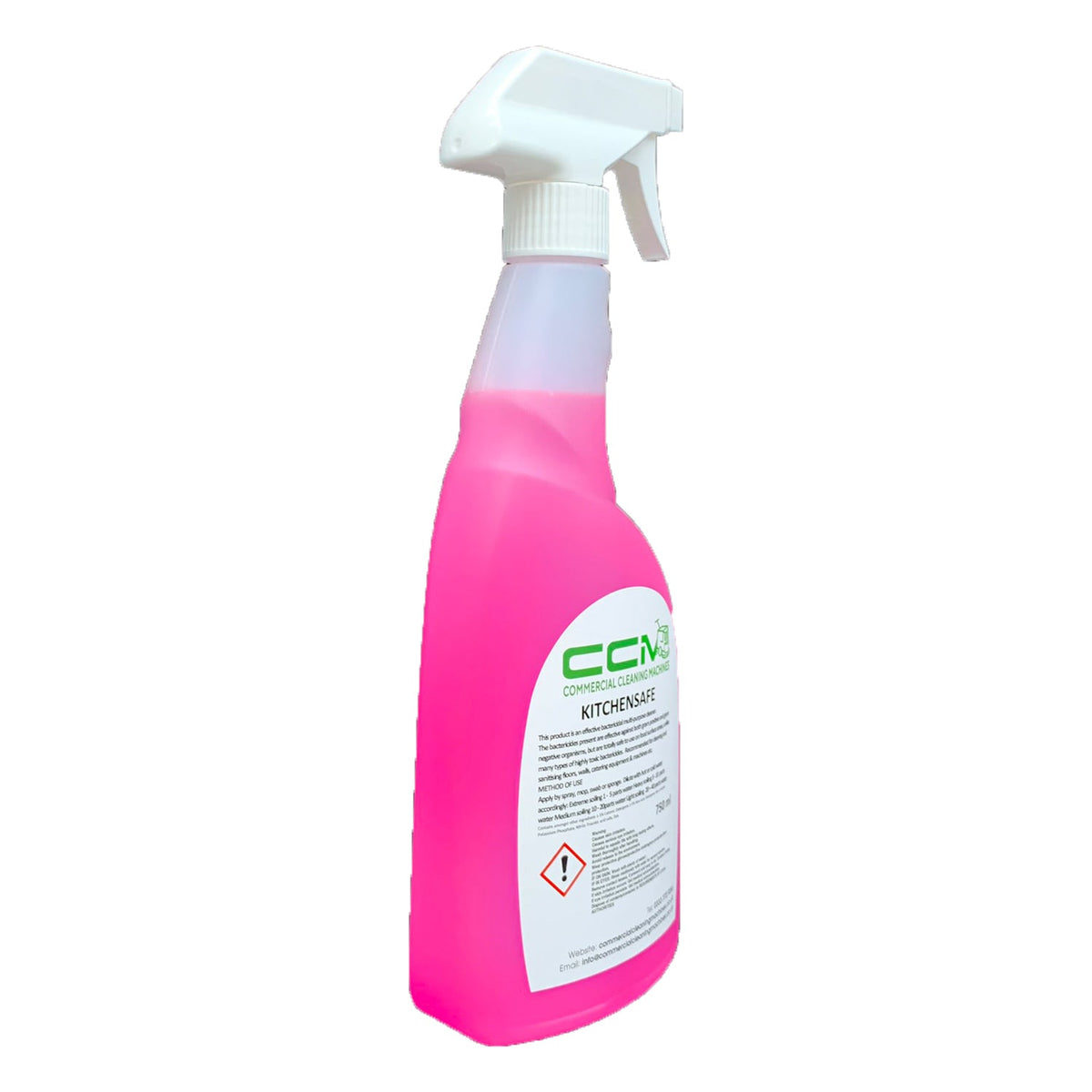 CCM Kitchen Safe - 750ml - Multi Purpose Bactericidal Cleaner - Commercial Cleaning Machines Ltd