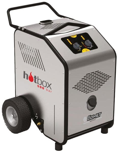 Comet HotBox - 25lpm Max Flow 350bar Max Pressure - Commercial Cleaning Machines Ltd