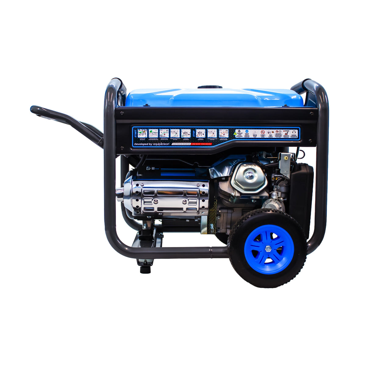 Equip2clean Gorilla Power 8300W Dual-Fuel Generator with Electric Start - GP8300E-DF - High-Capacity & Reliable Power