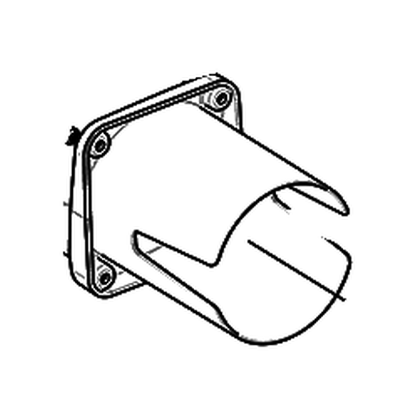 IPC MPVR12251 CT5 vacuum motor flange — manufacturer parts diagram reference 12