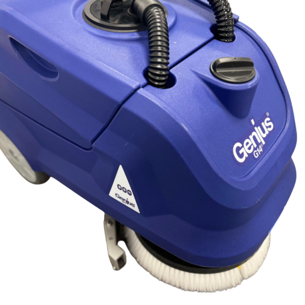 Genius G14B Compact 14’’ Walk Behind Battery Scrubber Dryer - Scrubber Dryer
