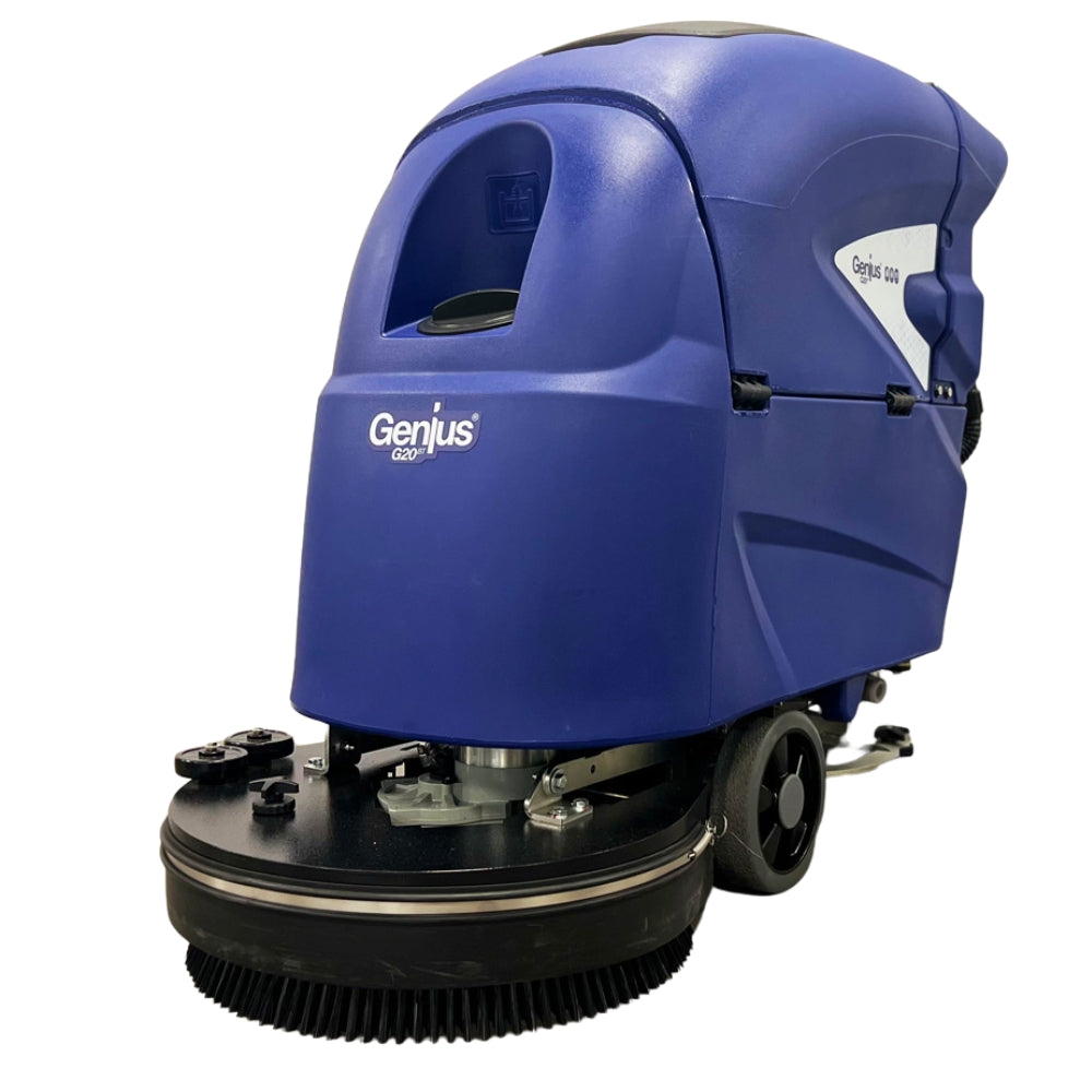 Genius G20BT 45ltr Walk Behind 20’’ Scrubber Dryer With Traction - Scrubber Dryer