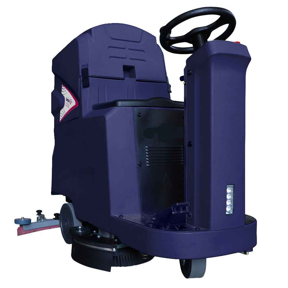 Genius G26RB Compact 26" Ride On 100ltr Scrubber Dryer - Commercial Cleaning Machines Ltd