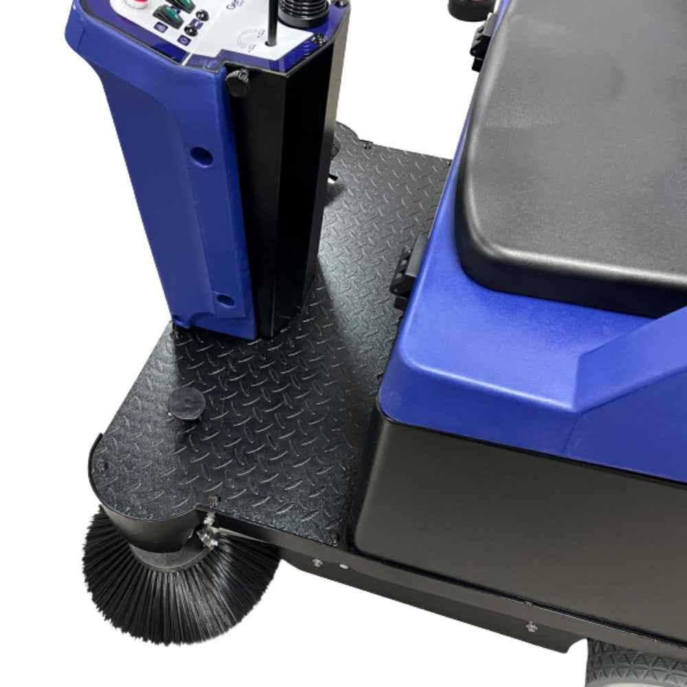 Genius GS52B Pro Ride On 52" Battery Powered Sweeper - 100ltr - Commercial Cleaning Machines Ltd