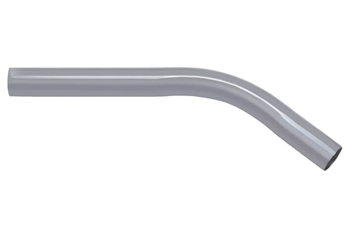 Genuine Numatic 38mm Lightweight Aluminium Bent Tube Pipe - Commercial Cleaning Machines Ltd
