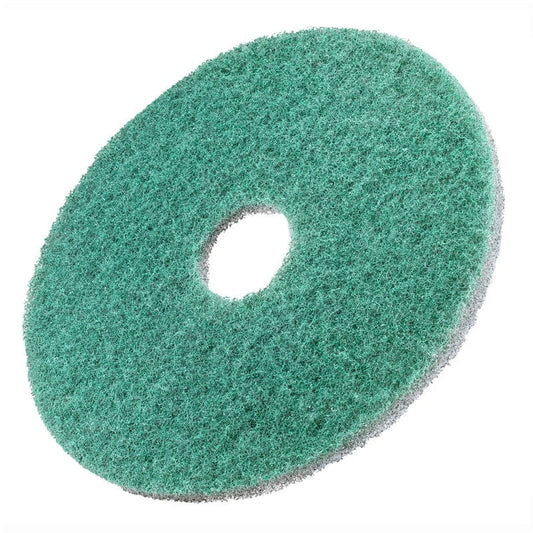 Spare and Square Scrubber Dryer Spares 10 inch HTC Twister Diamond Floor Pads - Green Pads - Pack of 2 211613 - Buy Direct from Spare and Square