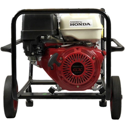 Maxflow Industrial AVR Petrol Generator – Honda GX390 Engine 5.5 kVA Trolley Frame