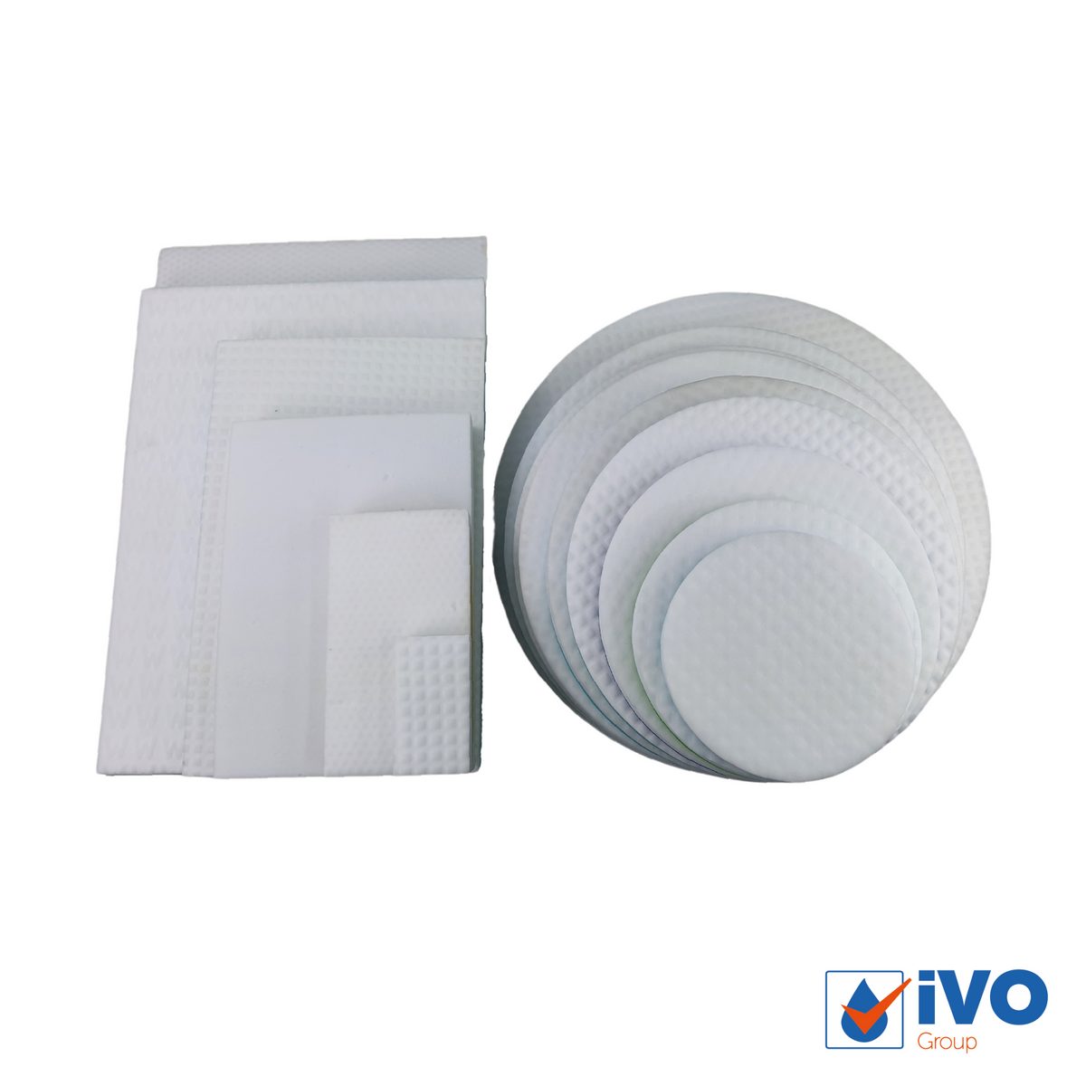 iVO SupaFoam Standard Rectangular Mop Pad, 5 pack, 390 x 90mm