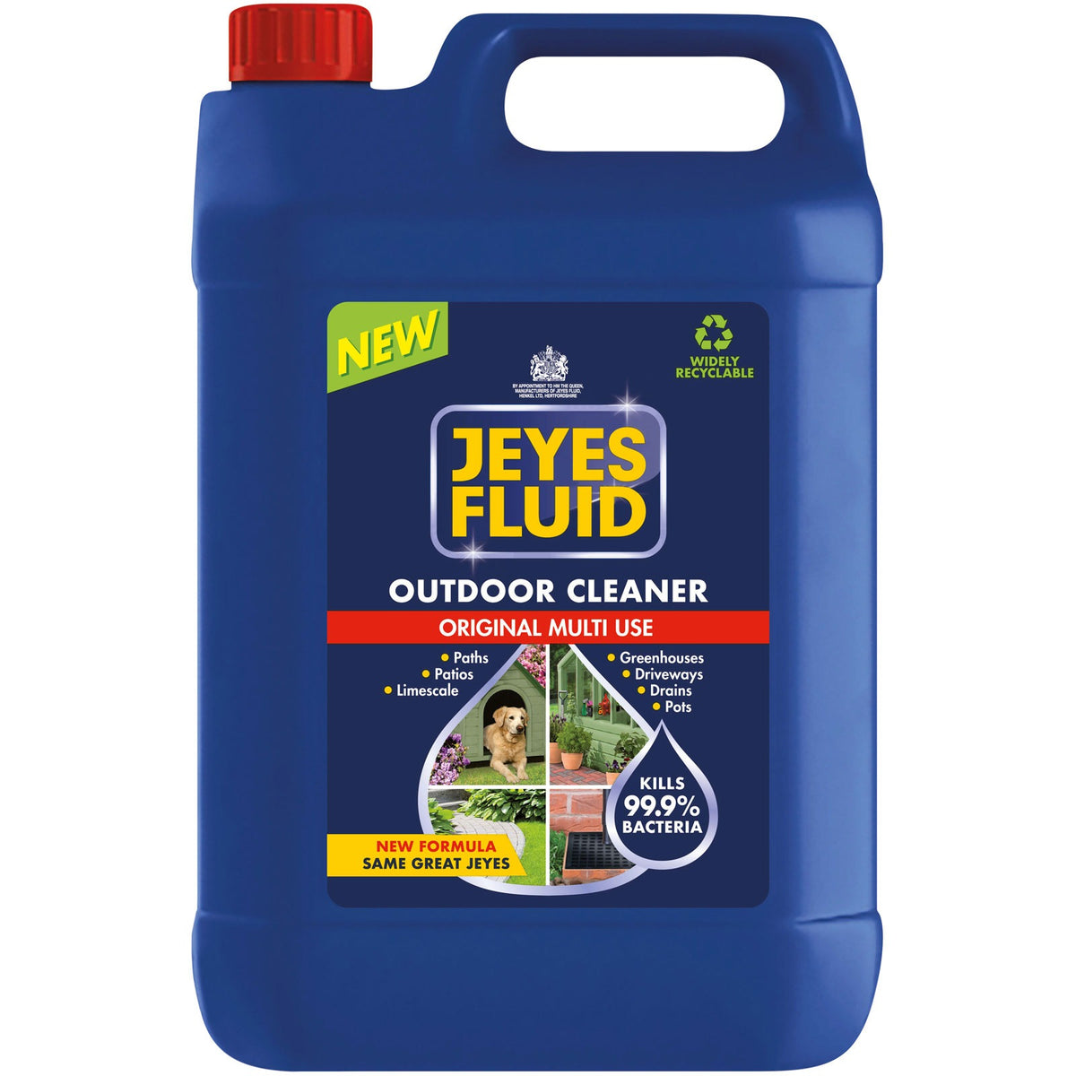 Jeyes Fluid - The Original Outdoor Multi Use Cleaner 5 Litres - Commercial Cleaning Machines Ltd