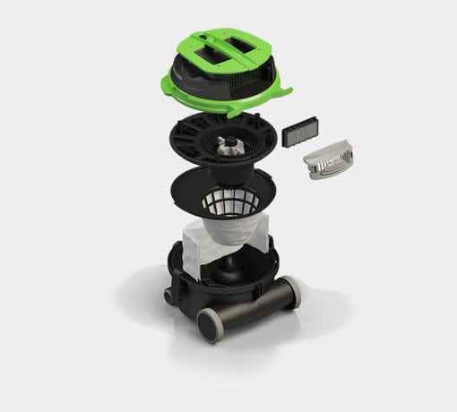 IPC Professional Use Tub Vacuum Cleaner - LP 1/12 ECO B - 240v - Commercial Cleaning Machines Ltd
