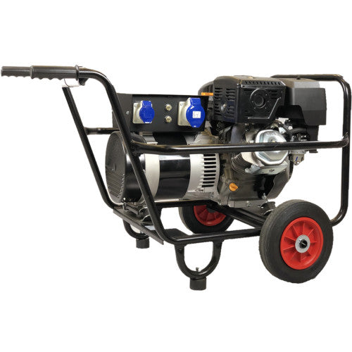 Maxflow Industrial AVR Petrol Generator – Loncin G340 Engine 5.5 kVA Trolley Frame