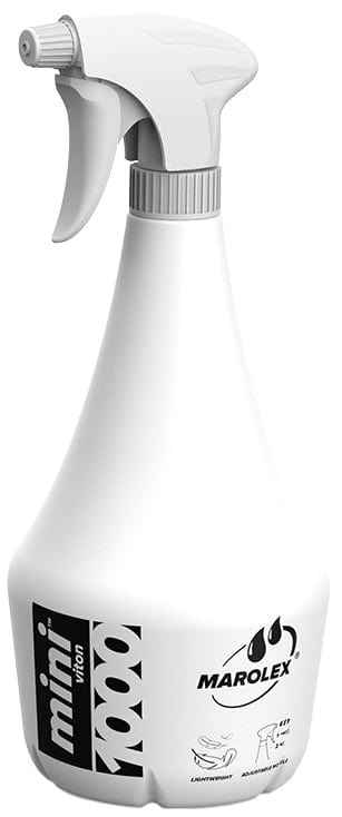 Marolex Mini Acid 1000 Hand Sprayer - Viton Seals - 1.0l - Adjustable Nozzle - Commercial Cleaning Machines Ltd