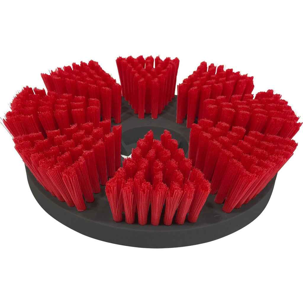 Motor Scrubber Medium Duty Red Scrubbing Brush - Commercial Cleaning Machines Ltd