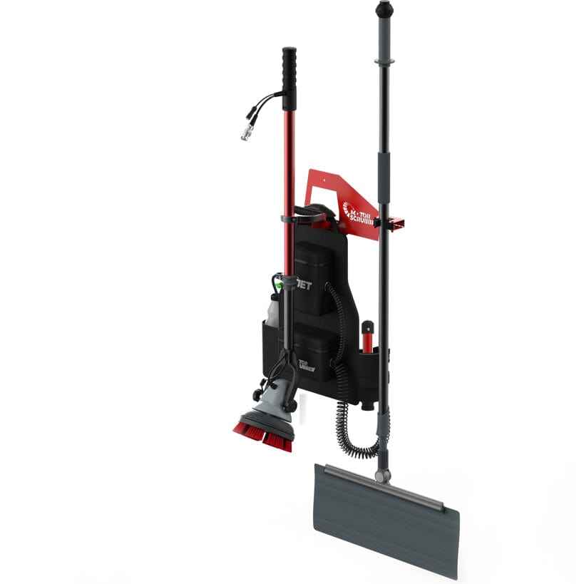 Motor Scrubber Wall Dock - Grab, Clean and Dock - Commercial Cleaning Machines Ltd