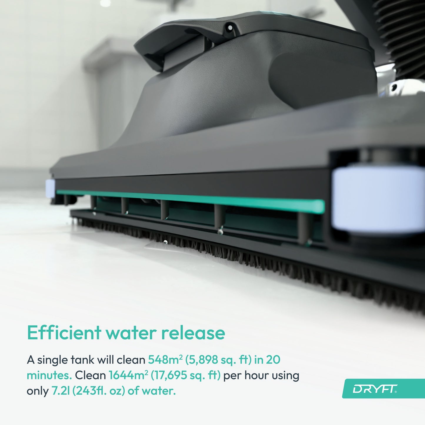 MotorScrubber Dryft - Low Profile S-Motion Scrubber Dryer - Scrubber Dryer