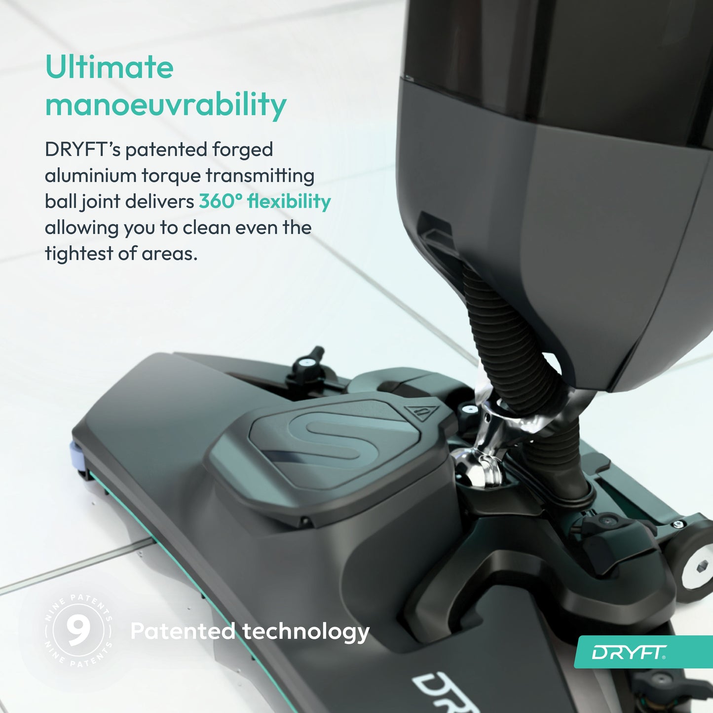 MotorScrubber Dryft - Low Profile S-Motion Scrubber Dryer - Scrubber Dryer