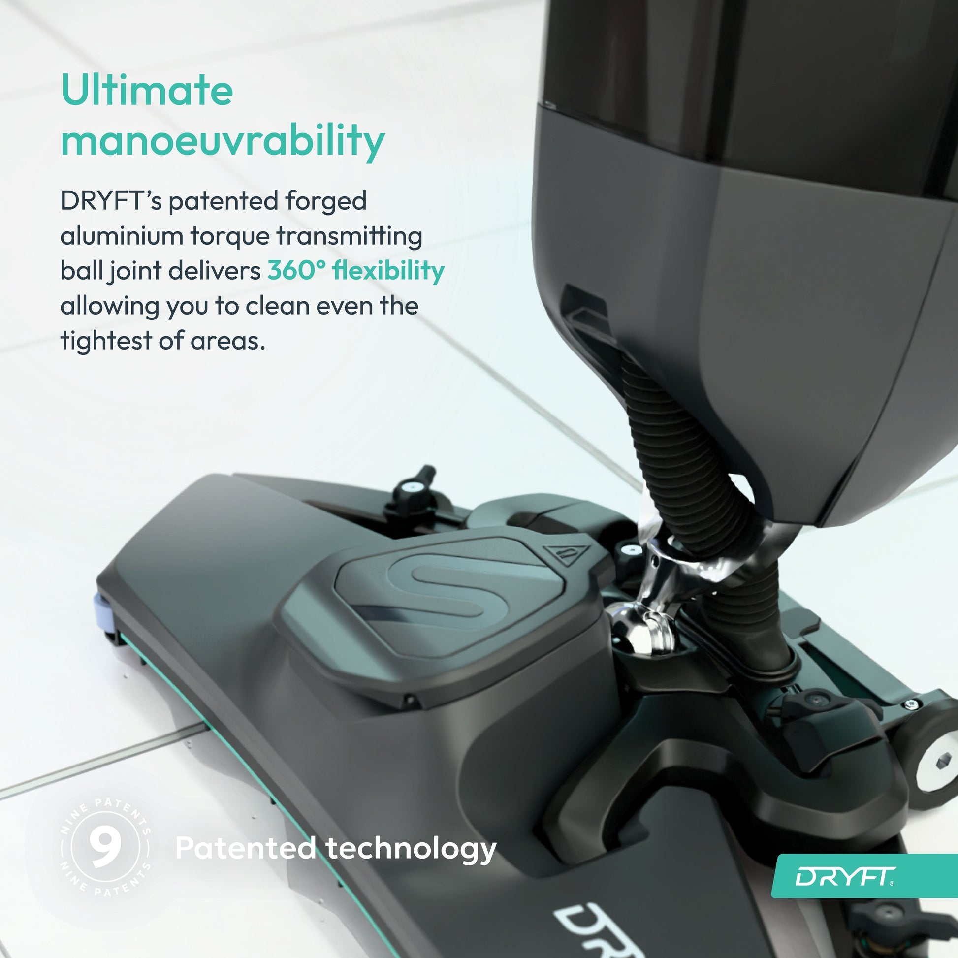 MotorScrubber Dryft - Low Profile S-Motion Scrubber Dryer - Scrubber Dryer