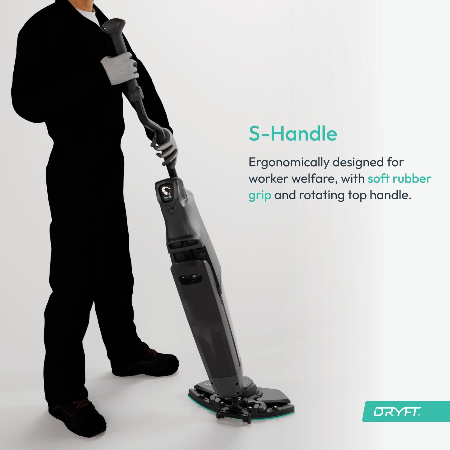 MotorScrubber Dryft - Low Profile S-Motion Scrubber Dryer - Scrubber Dryer