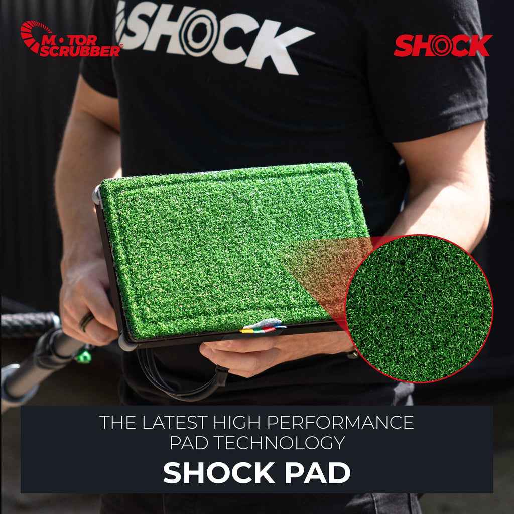 MotorScrubber Shock - The Shock Pad - Astro Turf Style Pad - Commercial Cleaning Machines Ltd