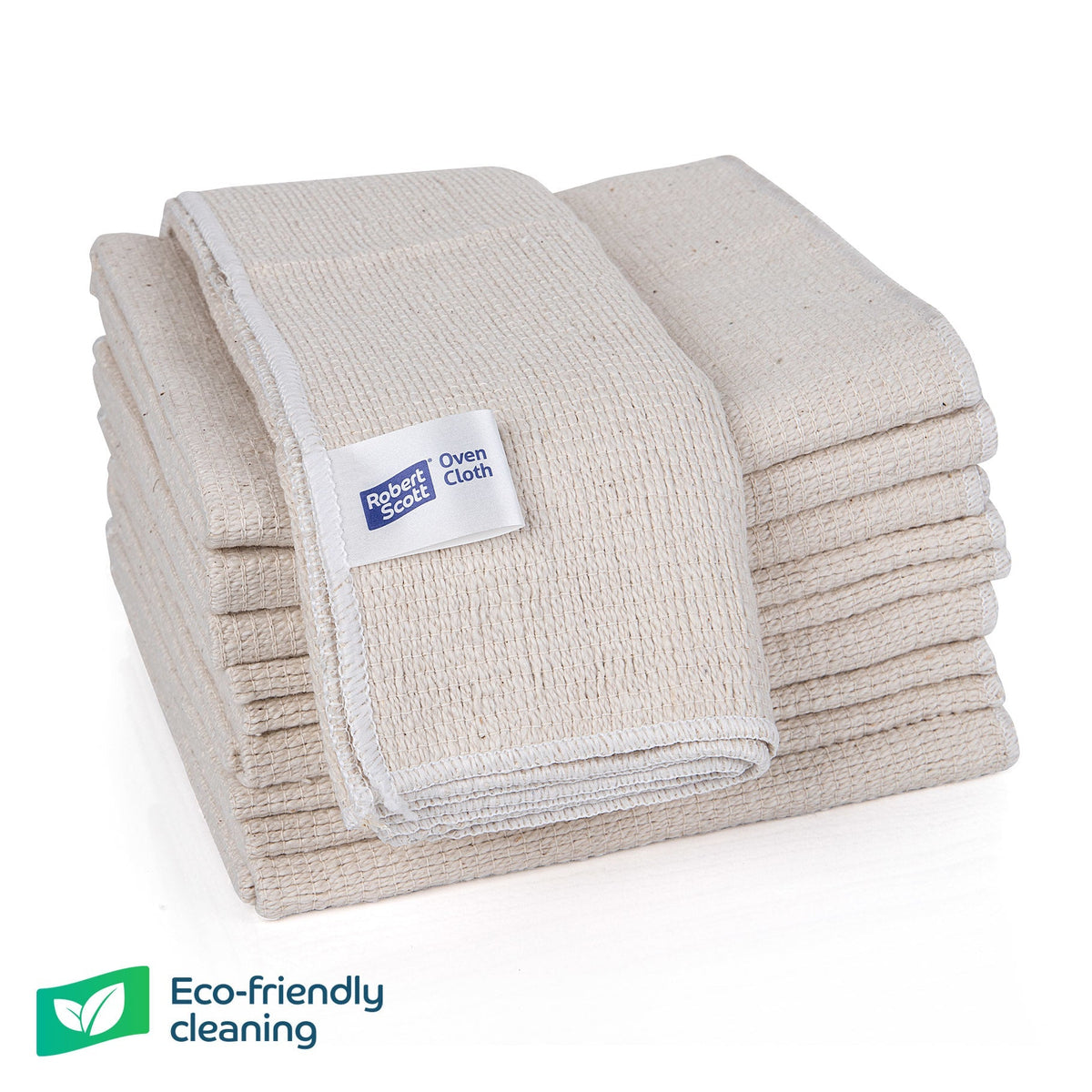 Natural Oven Cloth 48x80cm - Box of 20 - Commercial Cleaning Machines Ltd