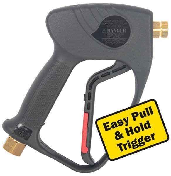 PA Facile Easy Pull Wash Gun - 3/8" BSPF Inlet - 1/4" BSPF Outlet