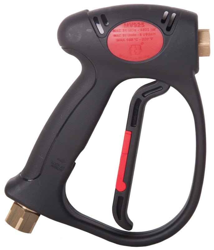 Pressure Washer MV925 Wash Gun - 3/8" BSPF Swivel Inlet - 1/4" BSPF Outlet - Commercial Cleaning Machines Ltd