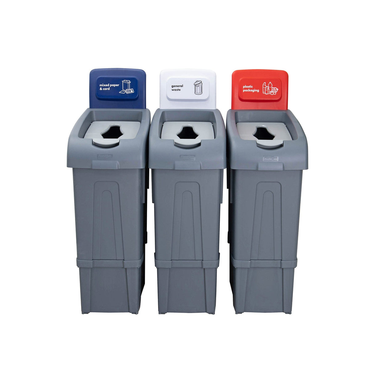 Procycle Recycling Bin, Lid & Back Panel 80L - Commercial Cleaning Machines Ltd