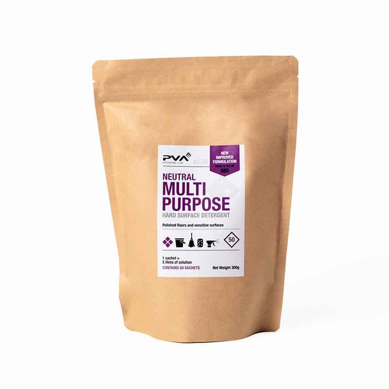 PVA Multi Purpose Cleaner - Trigger Bottle Sachets - Pack of 20 - Commercial Cleaning Machines Ltd