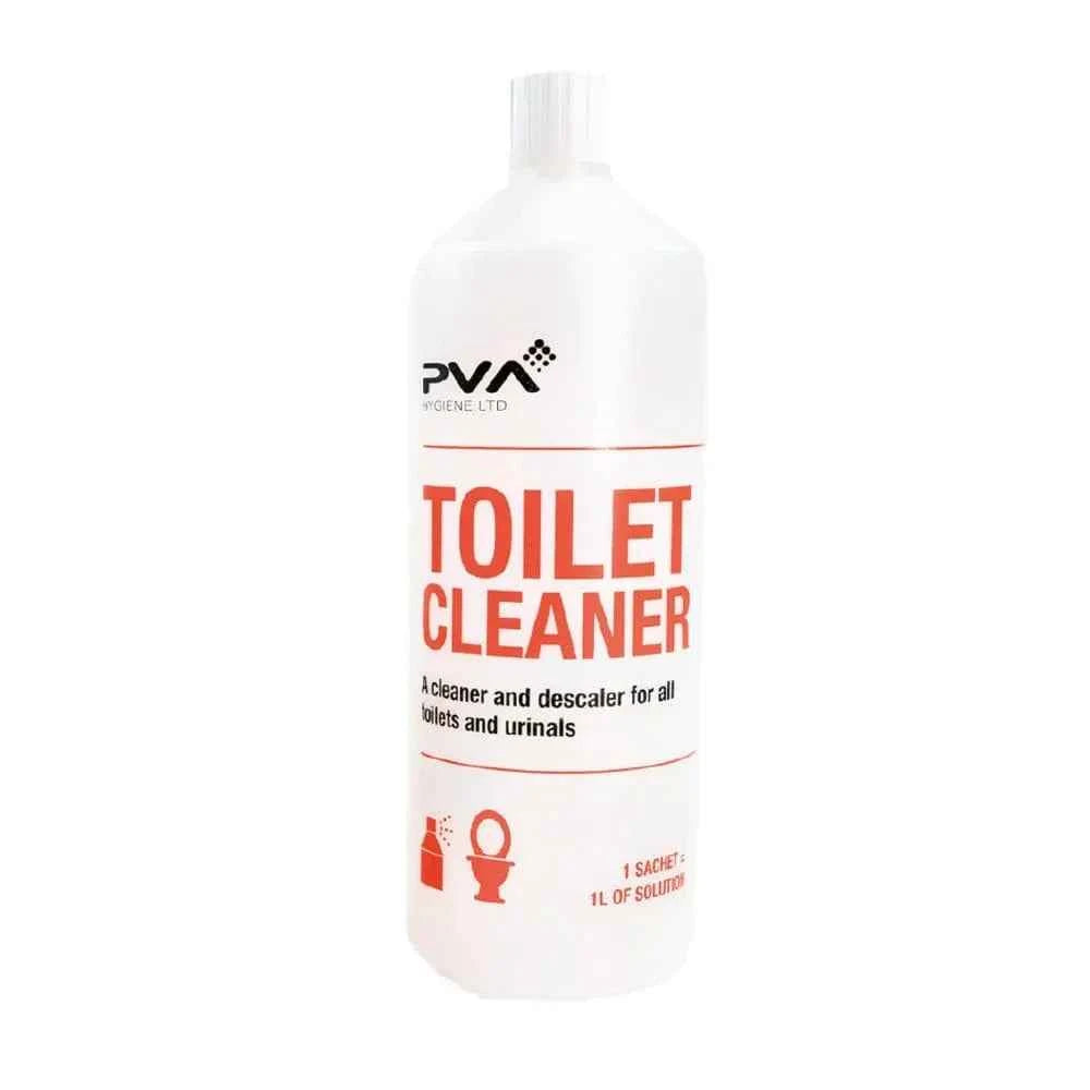PVA Toilet Cleaner 1 Litre Bottle - Bottle Only - 1 Litre - Commercial Cleaning Machines Ltd